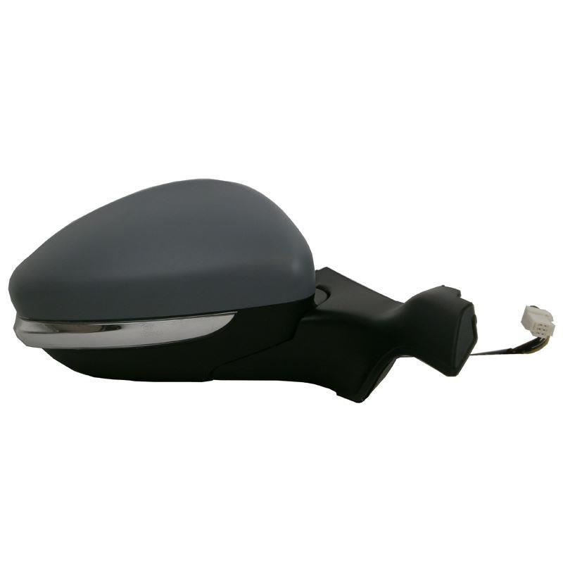 Peugeot 2008 2012-2020 Electric Door Wing Mirror Primed Cover Right Side