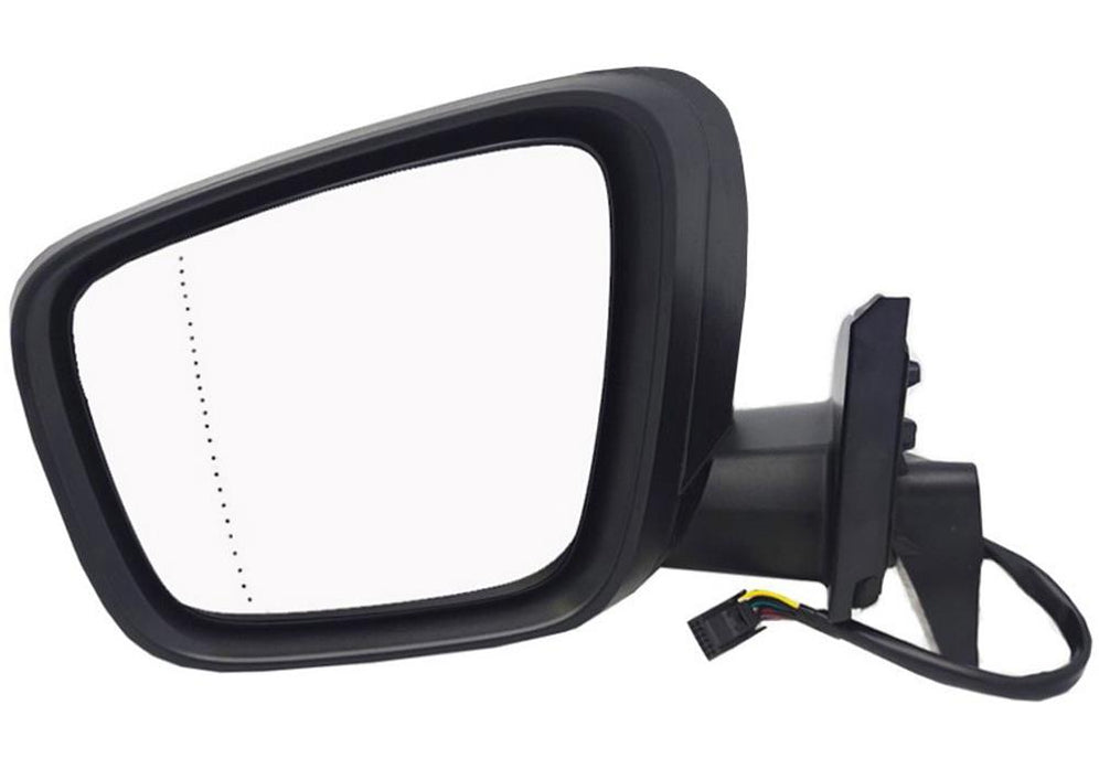 Renault Kangoo 2021-2025 Wing Door Mirror Electric Black Left Side