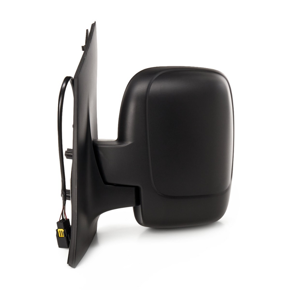Fiat Scudo 2007-2016 Electric Door Wing Mirror Twin Glass Black Left Side