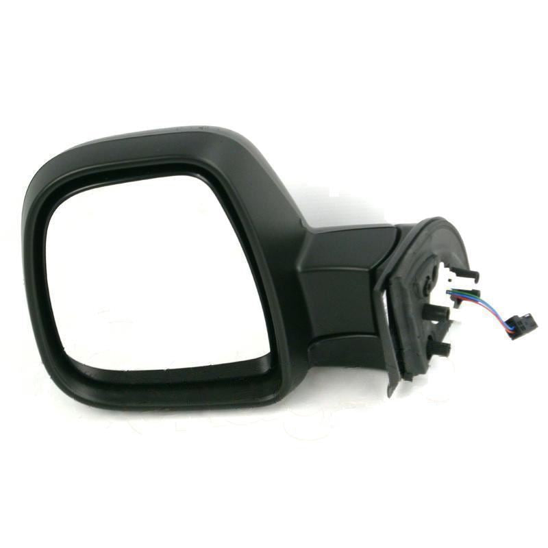Citroen Berlingo 2012-2019 Electric Black Cover Wing Mirror Door Left Side