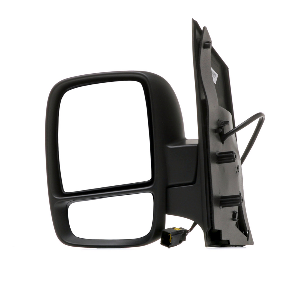 Fiat Scudo 2007-2016 Electric Door Wing Mirror Twin Glass Black Left Side