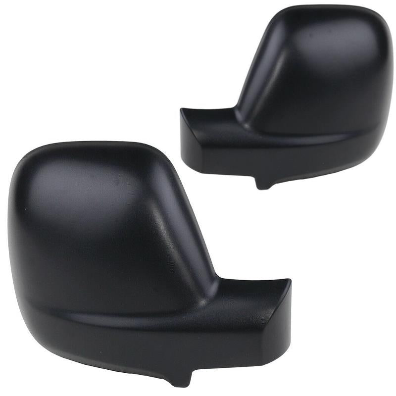 Citroen Berlingo MK2 2012-2018 Black Door Wing Mirror Covers Pair Left & Right
