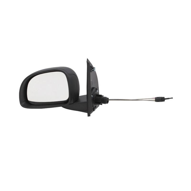 Fiat Panda 2009-2012 Cable Manual Wing Door Mirror Black Passenger Side Left
