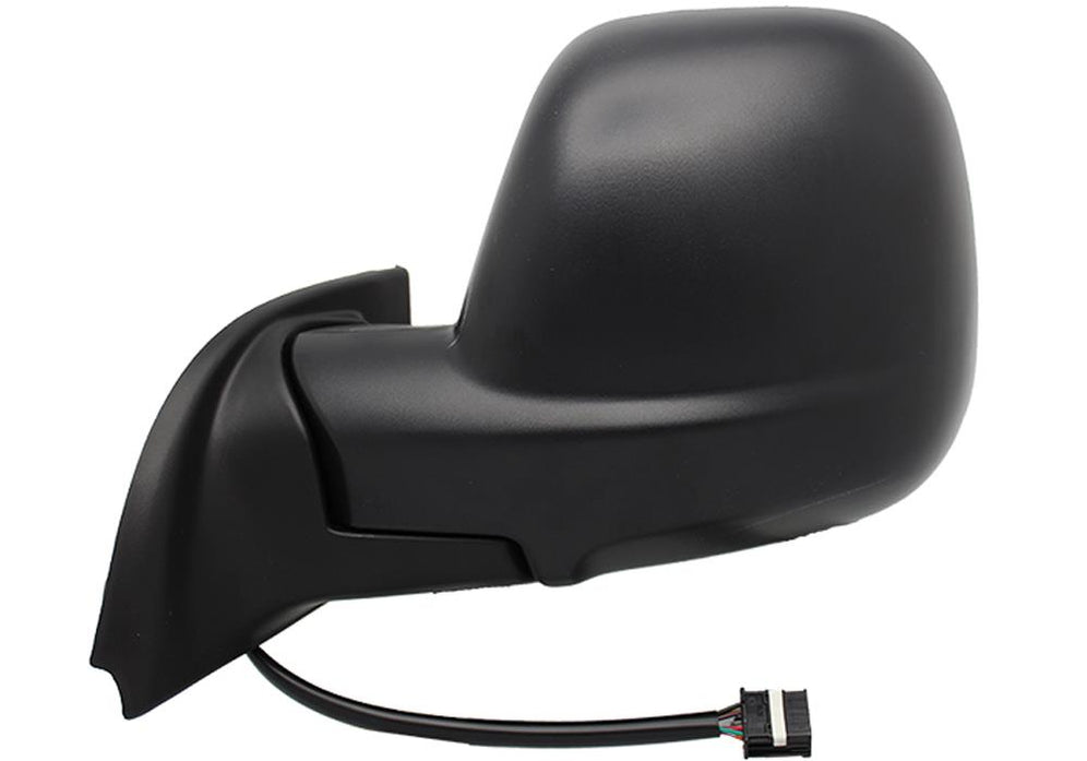 Peugeot Partner 2018-2024 Electric Black Cover Wing Door Mirror Left Side