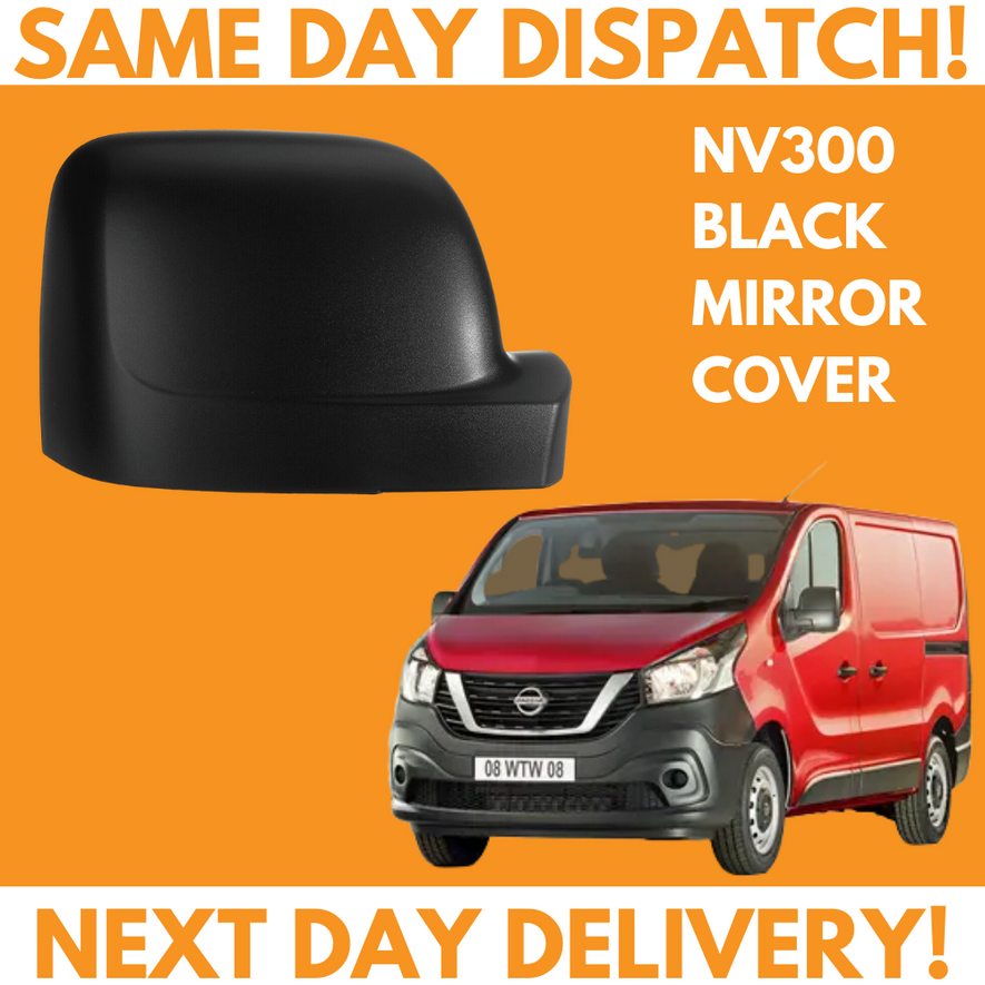 Nissan NV300 2016-2020 Wing Mirror Cover Black Right Side