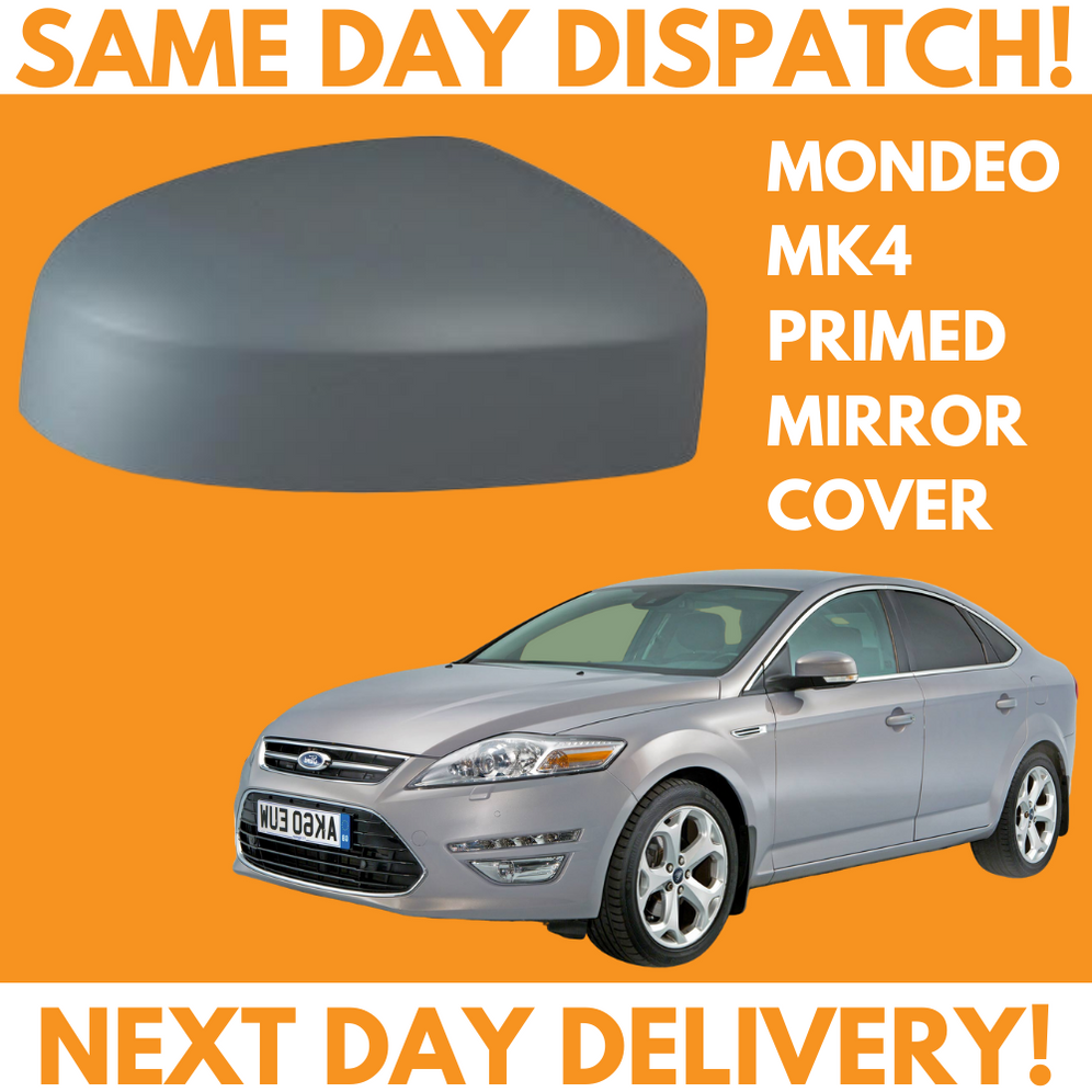 Ford Mondeo MK4 2010-2015 Wing Mirror Cover Primed Right Side