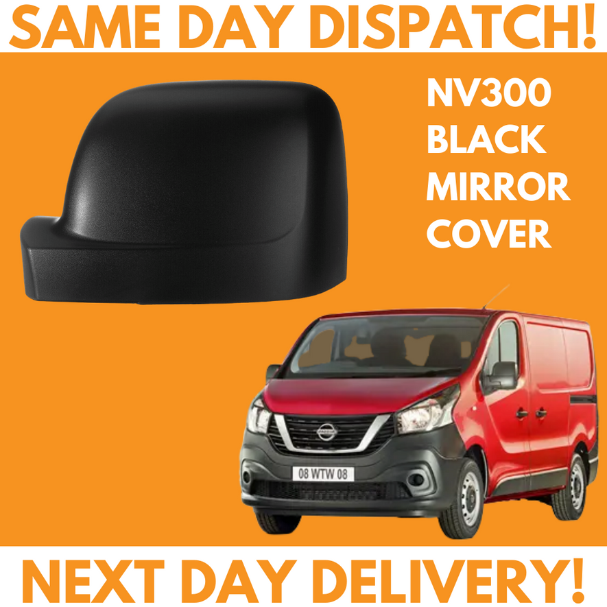 For Nissan NV300 2016-2020 Wing Mirror Cover Black Left Side