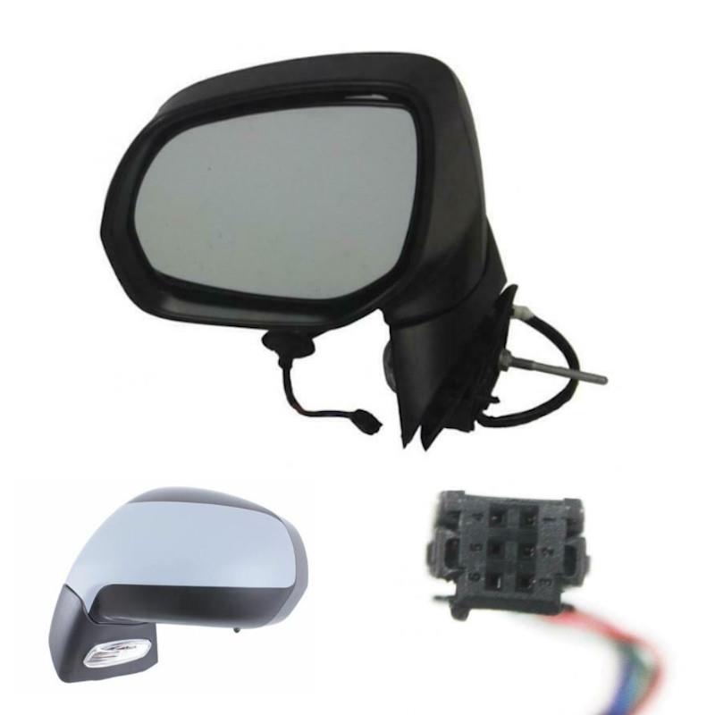 Peugeot 5008 Wing Door Mirror 2009-2018 Electric Primed Cover Passengers Side