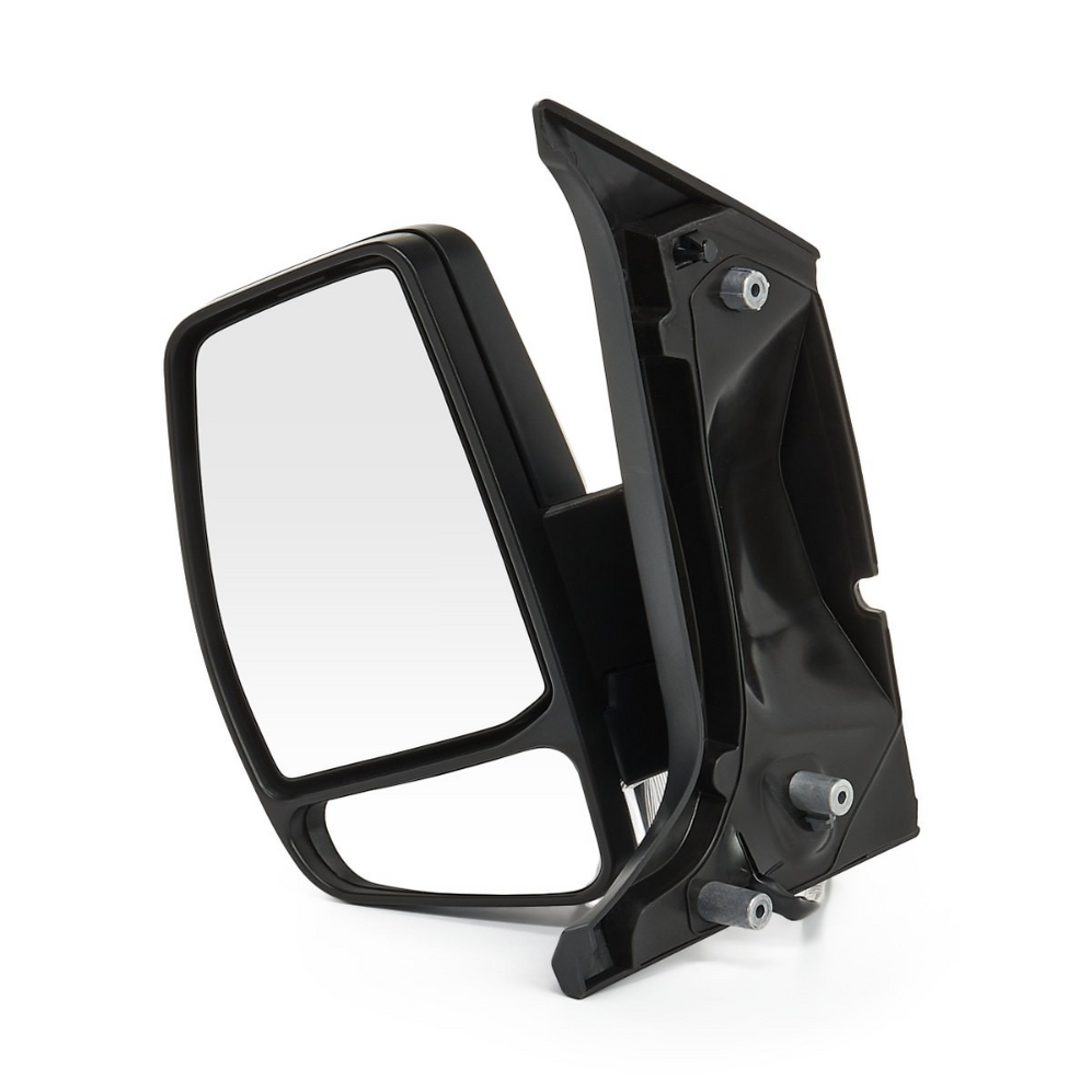 Ford Transit Custom 2012-2023 Black Electric Wing Door Mirror Passenger Side Left