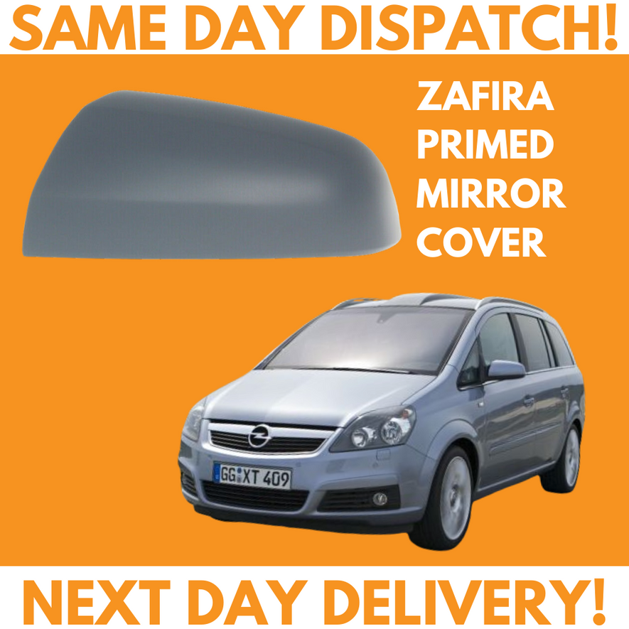 Vauxhall Zafira B MK2 2005-2008 Wing Mirror Cover Primed Left Side