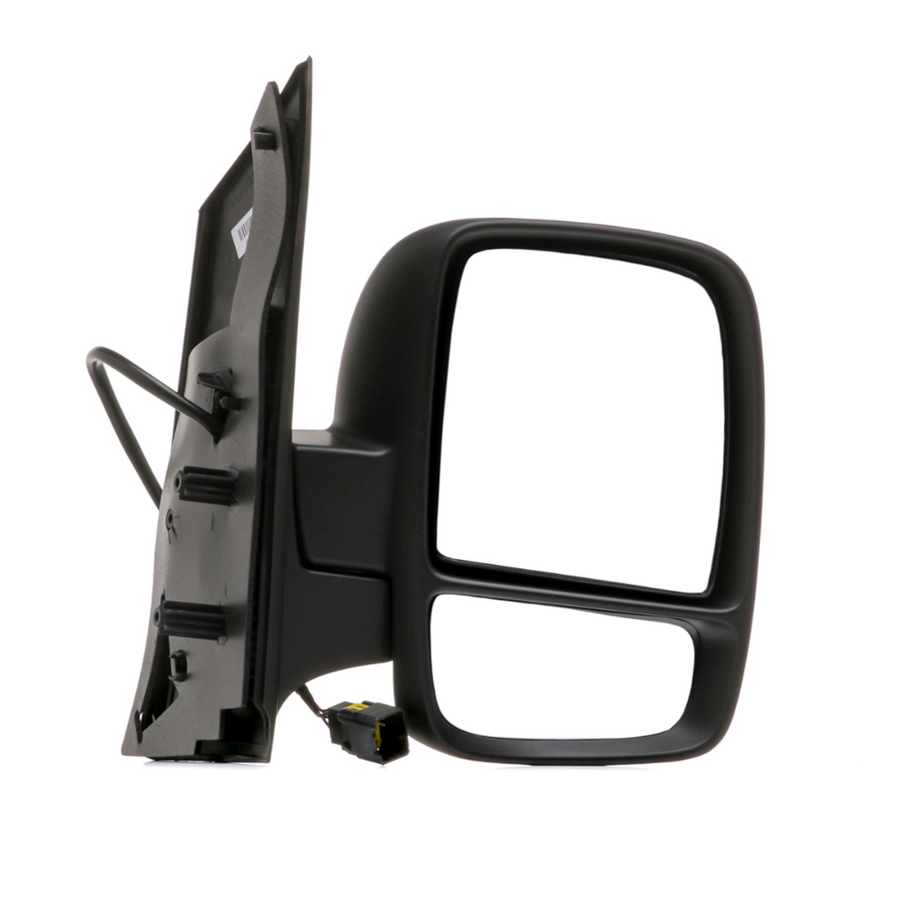 Fiat Scudo 2007-2016 Electric Door Wing Mirror Twin Glass Black Right Side