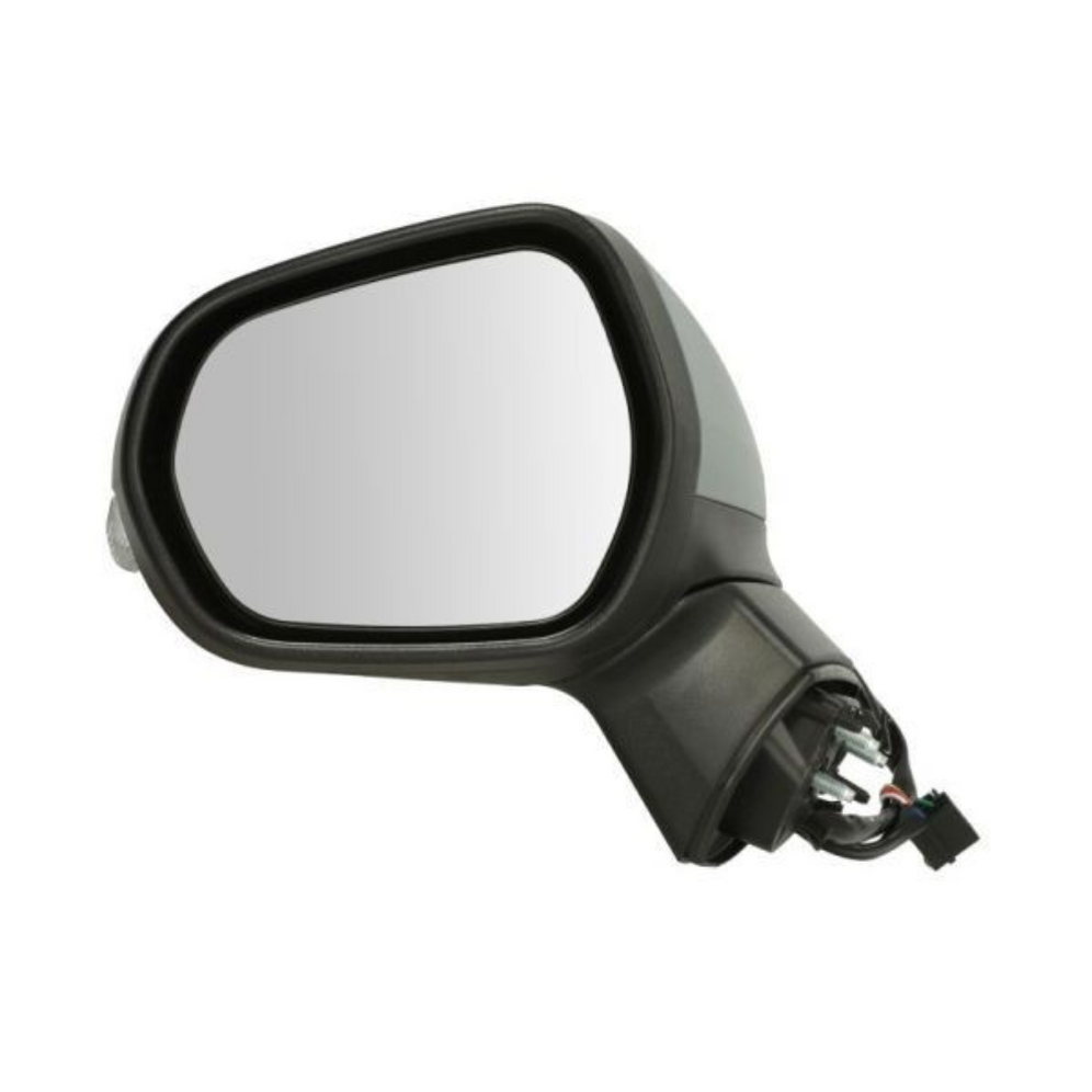 Ford Fiesta MK8 2017-2020 Electric Wing Door Mirror Primed Passenger Side Left