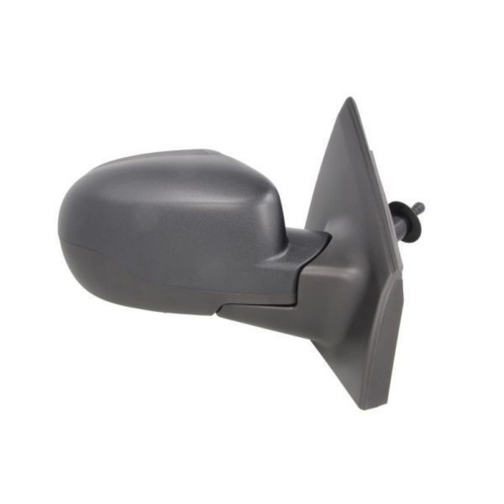 Renault Clio MK3 2009-2013 Black Manual Door Wing Mirror Right Side
