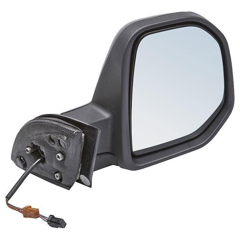 For Peugeot Partner 2008-2012 Electric Wing Door Mirror Black Drivers Side