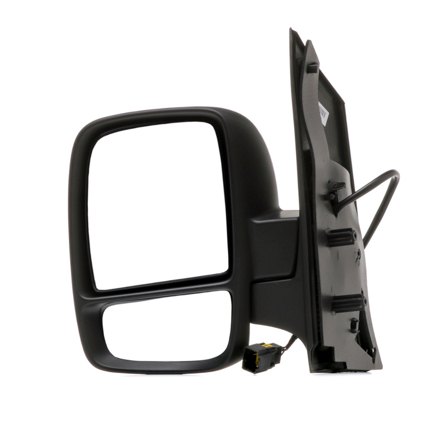 Peugeot Expert 2007-2016 Electric Door Wing Mirror Twin Glass Black Left Side