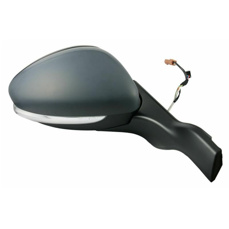 Peugeot 208 2012-2019 Electric Wing Door Mirror Primed Drivers Side Right