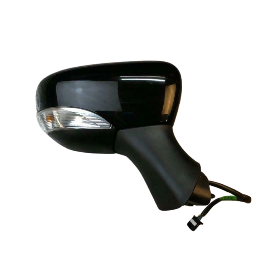 Renault Clio MK4 2012-2020 Electric Heated Black Door Wing Mirror Right Side