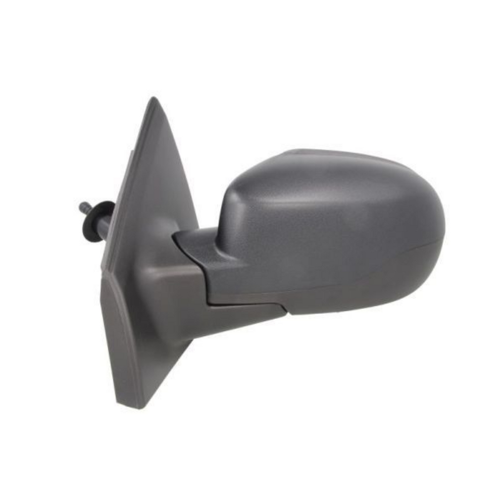 Renault Clio MK3 2009-2013 Black Manual Door Wing Mirror Left Side