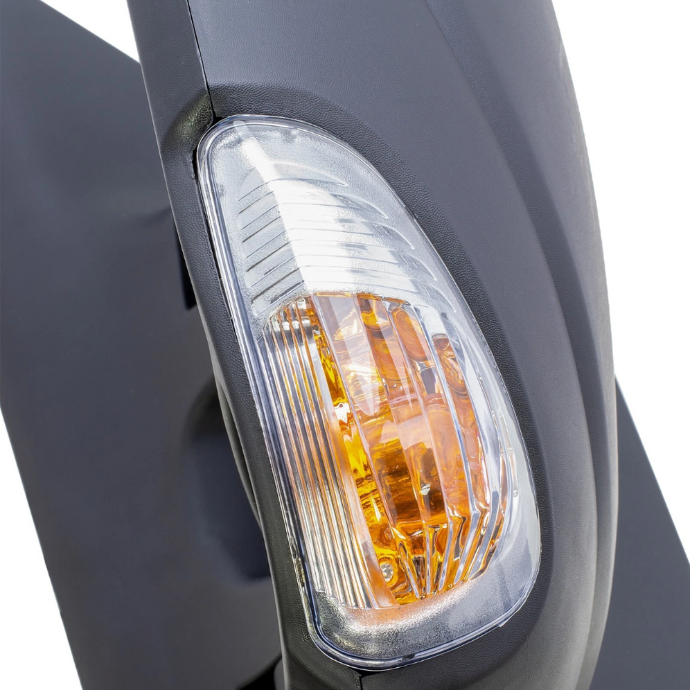 Renault Master 2010-2024 Electric Black Indicator Wing Door Mirror Drivers Side