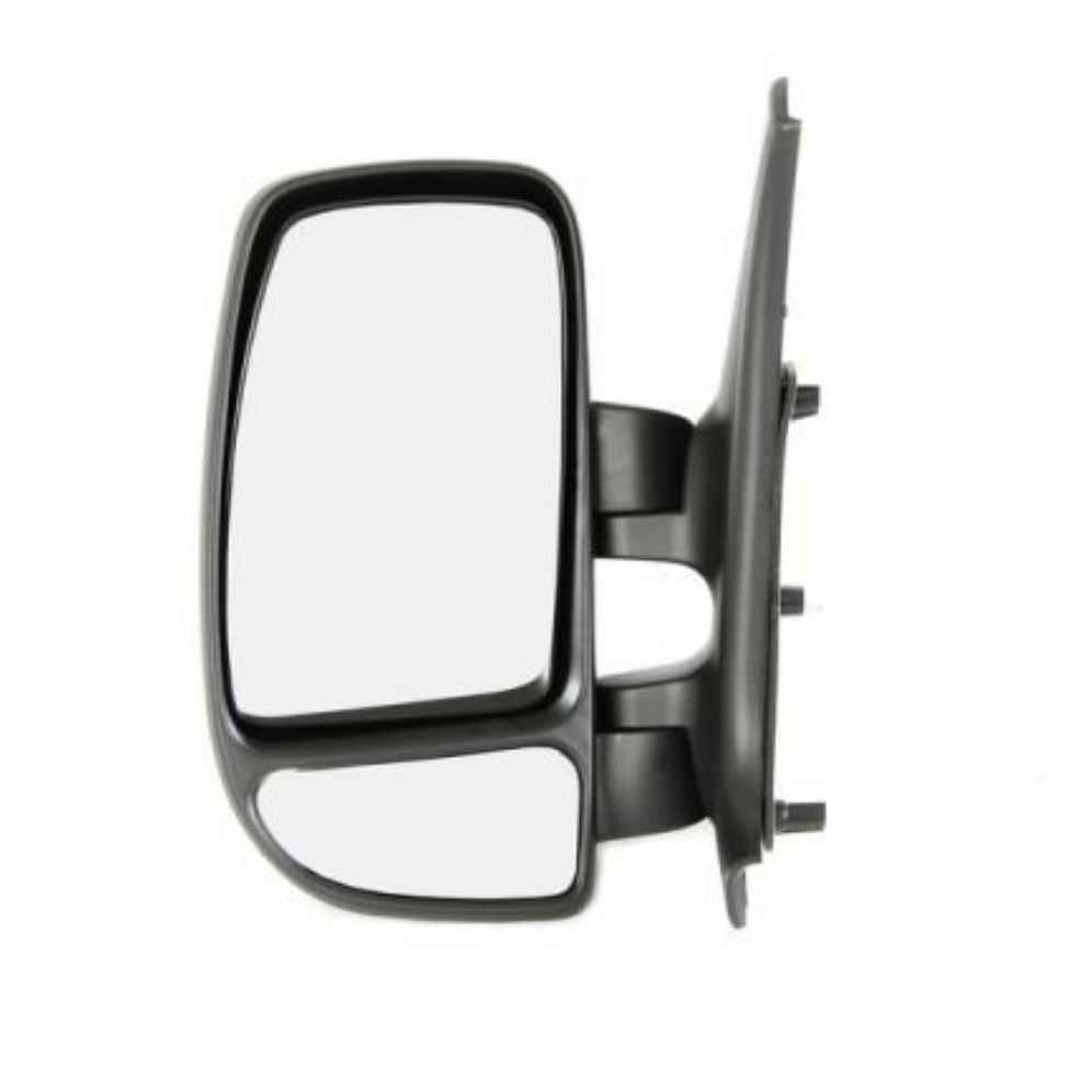 Vauxhall Movano Van 2003-2010 Manual Wing Door Mirror Black Cover Passenger Side
