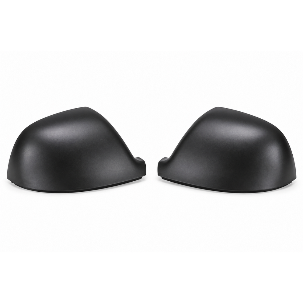 VW Transporter T5/T6 2009-2020 Wing Mirror Covers Black Left & Right Side Pair
