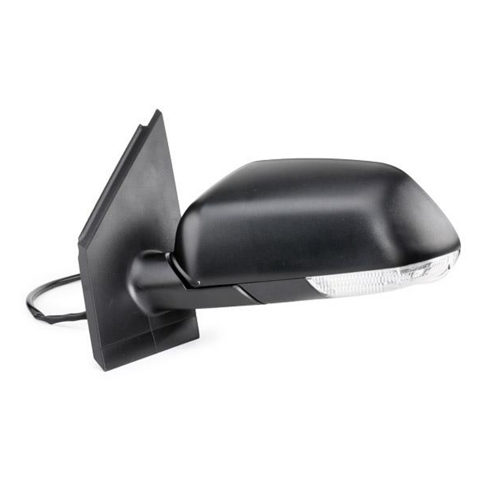 VW Polo 9N 2005-2010 Black Electric Door Wing Mirror Left Passenger Side