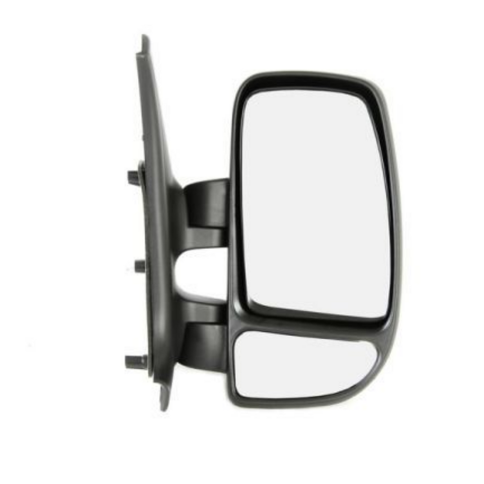 Renault Master Van 2003-2010 Manual Wing Door Mirror Black Cover Drivers Side